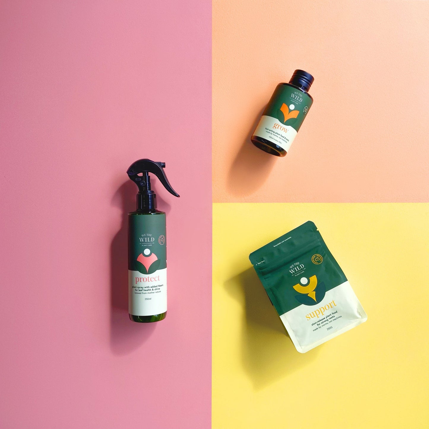 We the wild ‘Let it grow’ pack