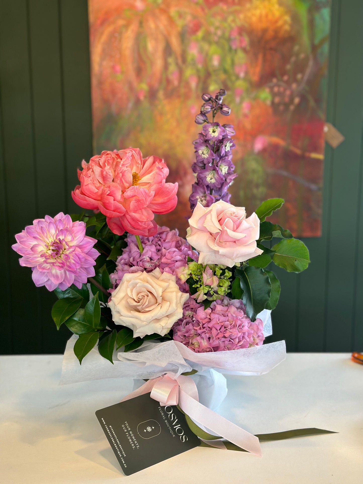Potted Posy Love - made in floral foam