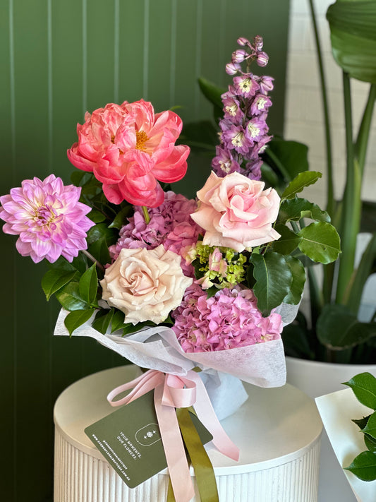 Potted Posy Love - made in floral foam